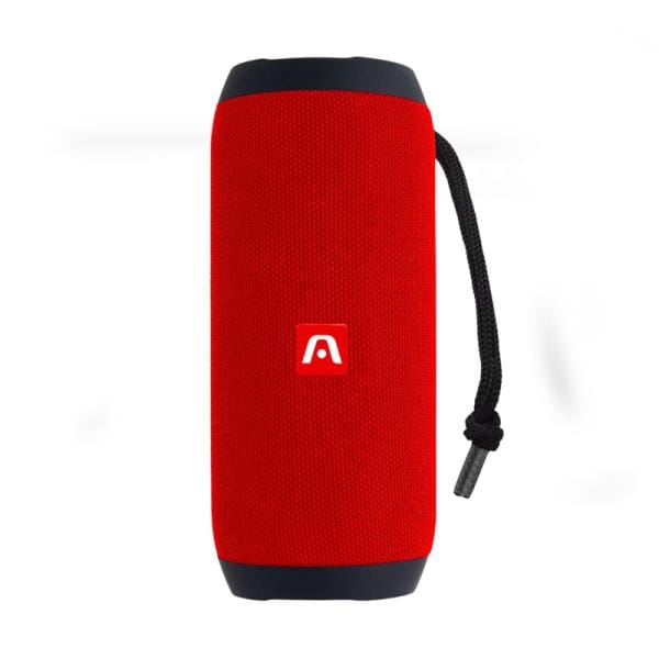 Parlante Bluetooth Portátil Argom Drum Beats 10W Rojo