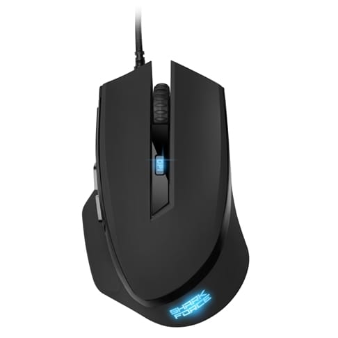 Mouse Gaming Sharkoon Force II 4200 DPI Alámbrico Negro