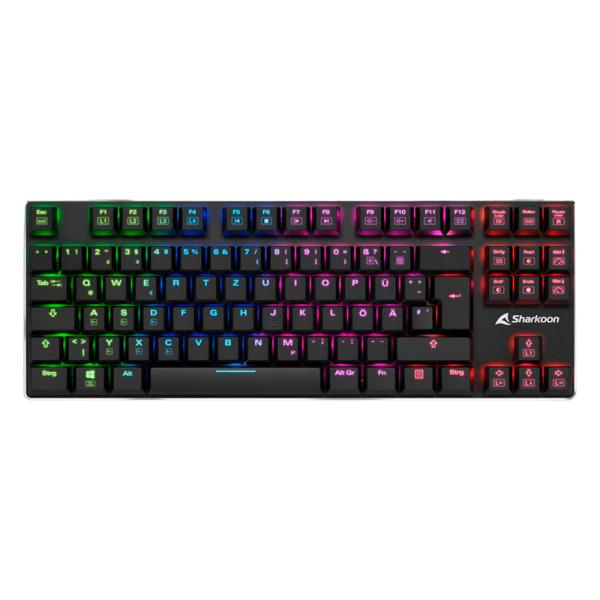 Teclado Gaming Mecánico RGB Sharkoon PureWriter TKL