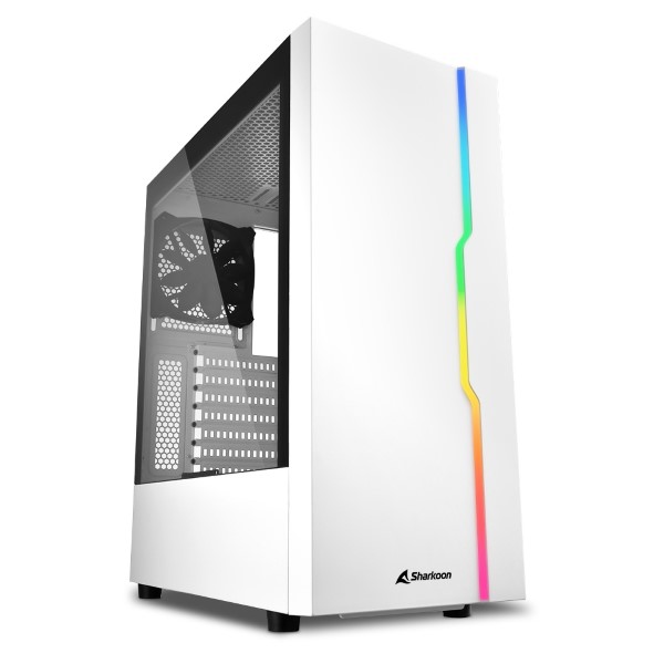 Case Gaming RGB Sharkoon Slider Mid Tower Vidrio