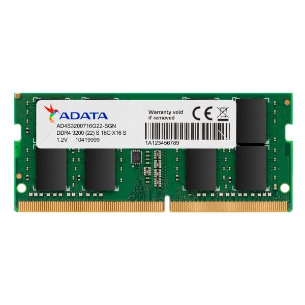 RAM DDR4 16GB ADATA 3200MHz para Laptop