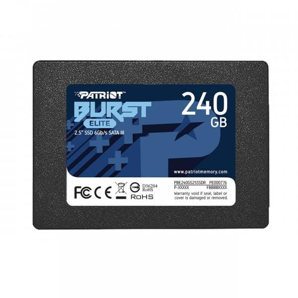 SSD 240GB SATA Patriot Burst Elite 2.5″ Negro