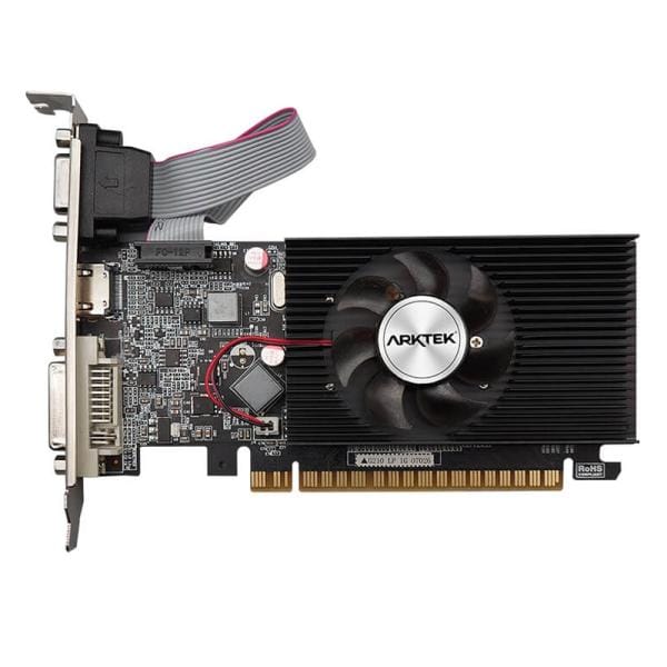 Tarjeta de Video ARKTEK GT610 2GB DDR3 Bajo Perfil