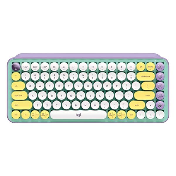 TECLADO LOGITECH POP KEYS 65% MECÁNICO BLUETOOTH INGLÉS 920-010708