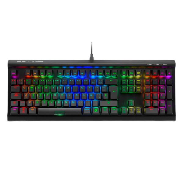 Teclado Gaming Mecánico RGB Sharkoon Skiller SGK60