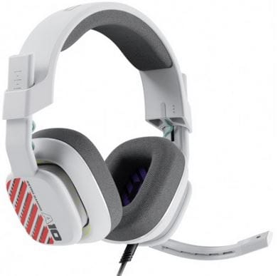 Headset Gaming Logitech A10 Gen 2 Blanco Alámbrico
