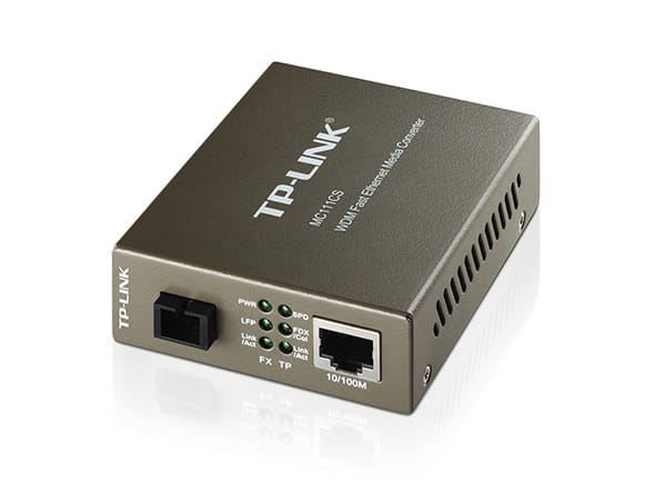 Adaptador TP-Link Convertidor 10/100 Mbps WDM MC111CS
