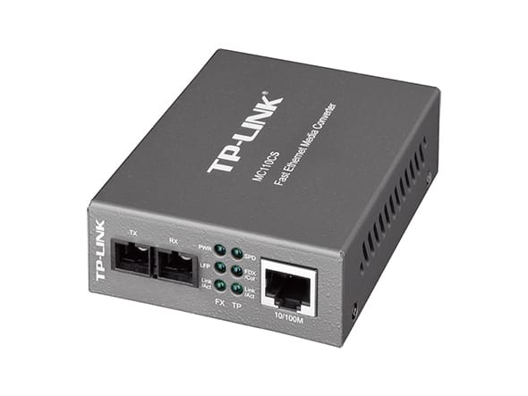 TP-Link MC110CS Convertidor Fibra Óptica Ethernet 10/100
