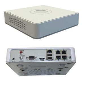 NVR Hikvision 4 canales PoE