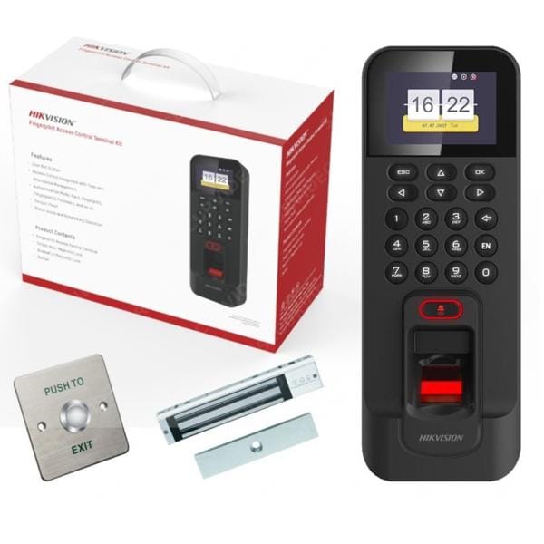 Control de Acceso Hikvision DS-KAS261 con Cerradura Magnética