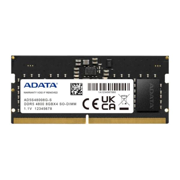 RAM DDR5 8GB ADATA 4800MHz SODIMM AD5S48008G-S