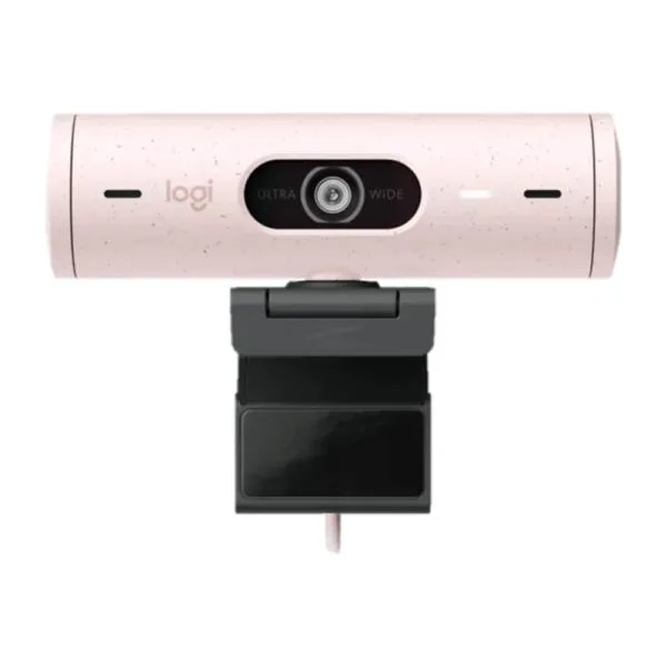 Cámara Web Logitech Brio 500 1080p Rosada USB-C