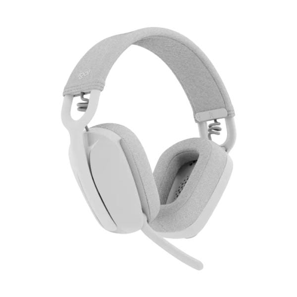 Headset Logitech Zone Vibe 100 Bluetooth Blanco 20h