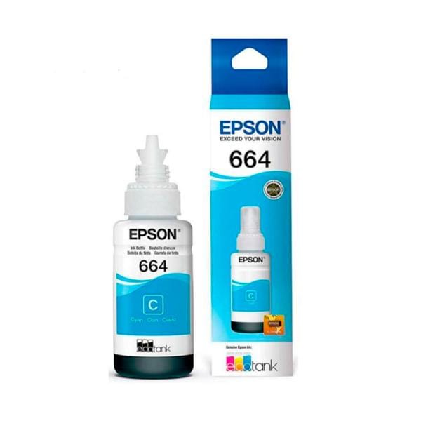 Botella Tinta Cyan Epson T664220-AL 70ml