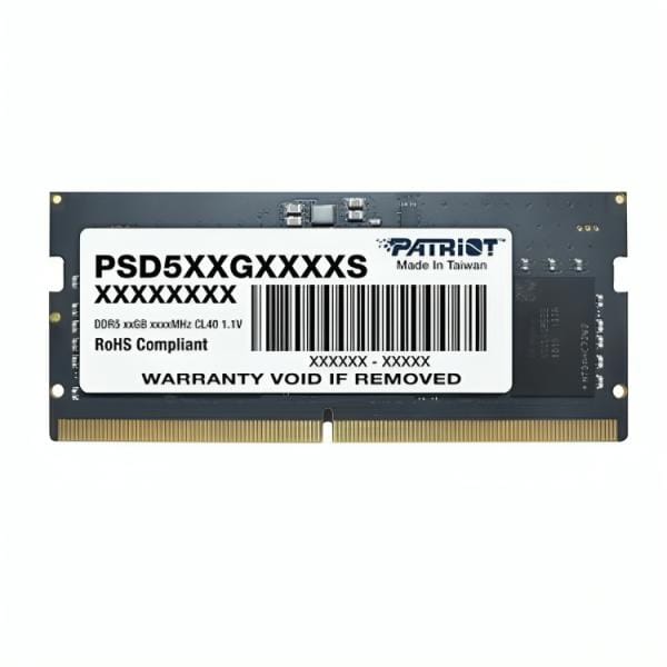 RAM DDR5 8GB Patriot 4800MHz SODIMM para Laptop