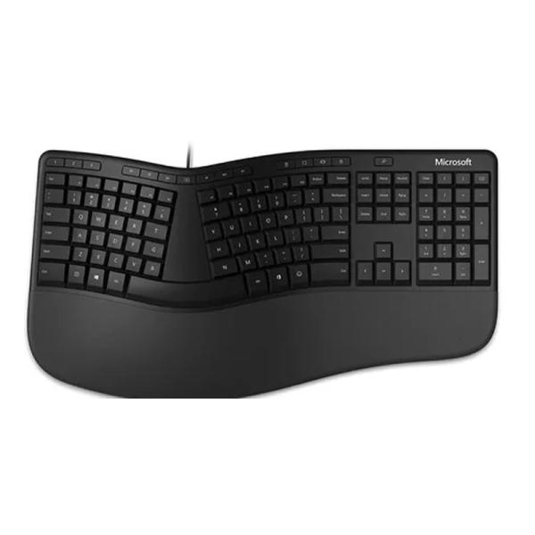 Teclado Ergonómico Microsoft ERGO LXN Membrana USB