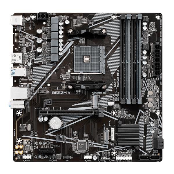 GIGABYTE B550M K AM4 Micro-ATX DDR4