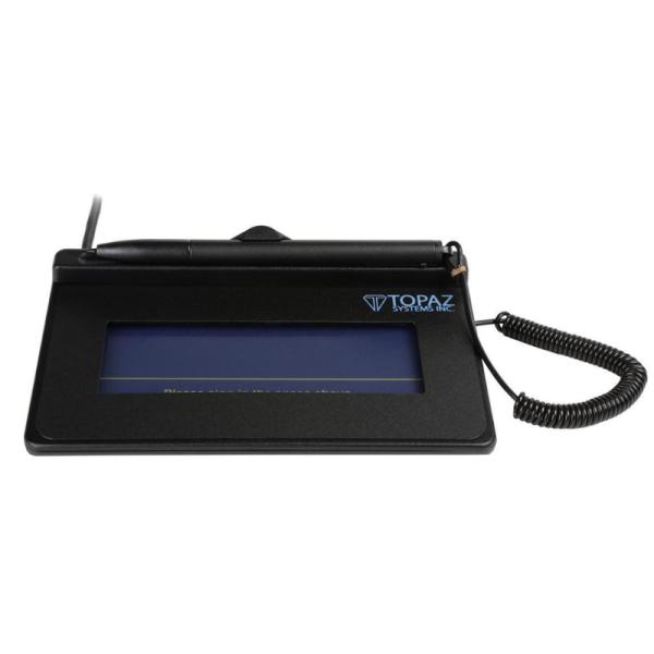 PAD DE FIRMA TOPAZ T-S460-BSB-R SIGLITE 4.30" X 1.40" ACTIVE AREA USB T-S460-BSB-R