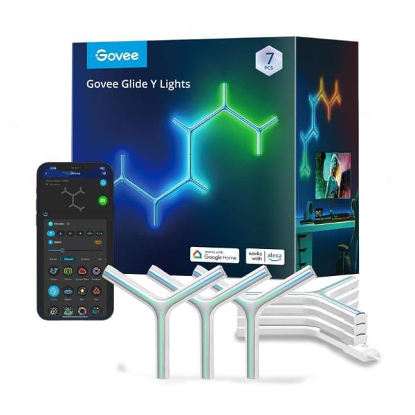 Lámpara Inteligente RGB Govee Glide H6065