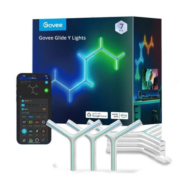 Lámpara Inteligente RGB Govee Glide H6065