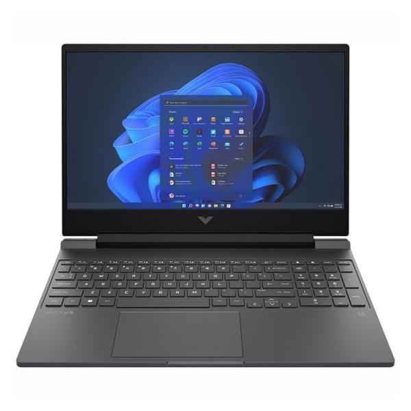 LAPTOP HP VICTUS 15-FB1013DX GAMING 15.6″ 5 7537HS 512GB SSD 8GB T.V. NVIDIA RTX2050 4GB PLATA WIN 11-ENGLISH
