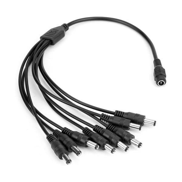 Adaptador DC 12V 1A 8 Salidas KME 5.5×2.1mm