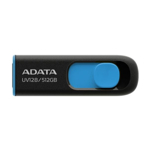 Memoria USB 512GB ADATA UV128 USB 3.2 Negro Azul
