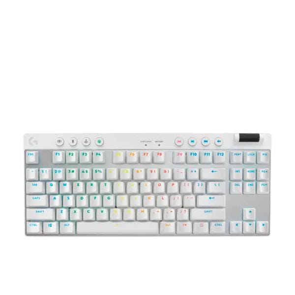Logitech G Pro X TKL Teclado Gaming Mecánico RGB Blanco