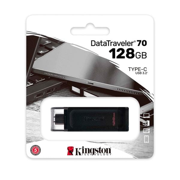 Memoria USB 128GB Kingston DataTraveler 70 USB-C 3.2