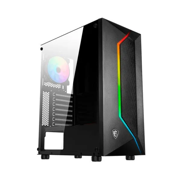 Case RGB MSI MAG Vampiric 100R Mid Tower Negro