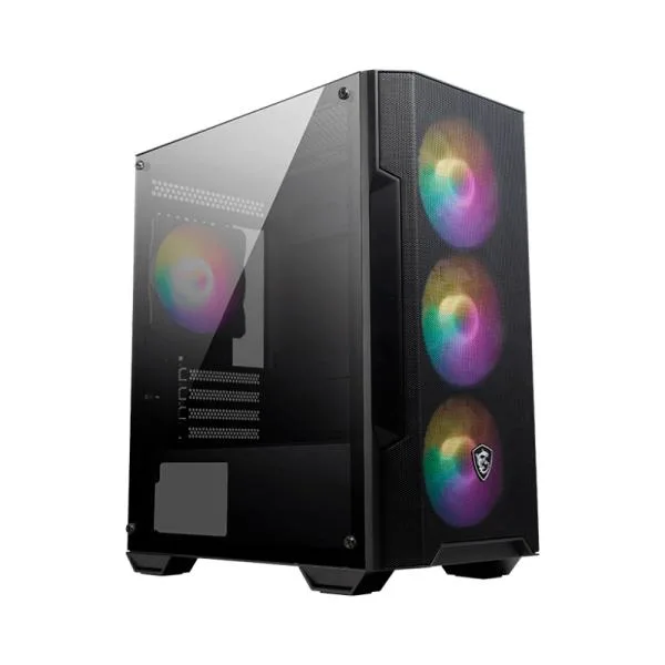 Case RGB MSI MAG FORGE M100A Mini Tower Negro