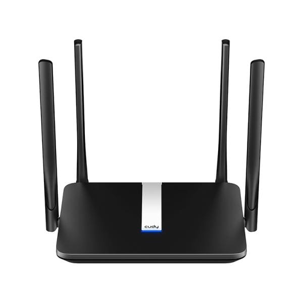 Router CUDY LT500-AU 4G LTE AC1200 WiFi Negro