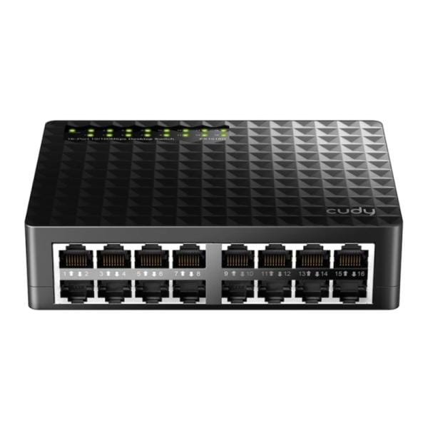 Switch CUDY FS1016D 16 Puertos 100Mbps No Administrable