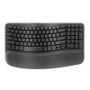 teclado ergonomico inalambrico bluetooth