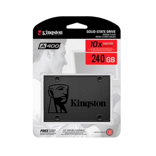 SSD Kingston A400 240GB SATA 2.5″ Disco Solido