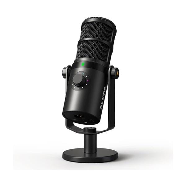 Micrófono Gaming MAONO PD400X USB XLR Negro RGB