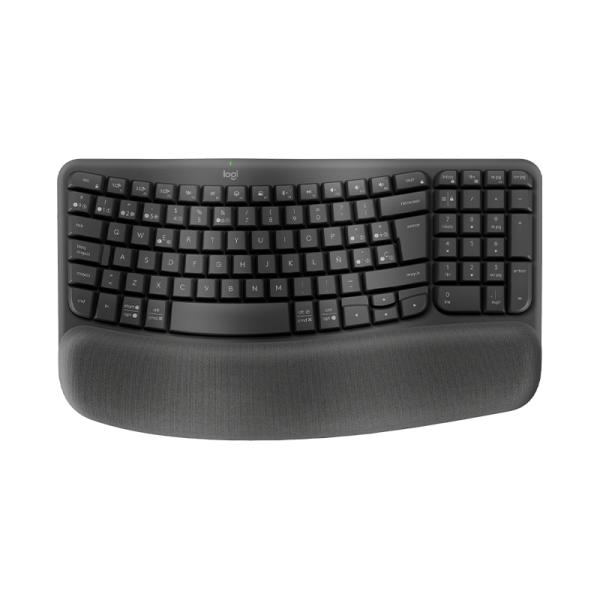 Teclado Logitech Wave Keys Inalámbrico Ergonómico