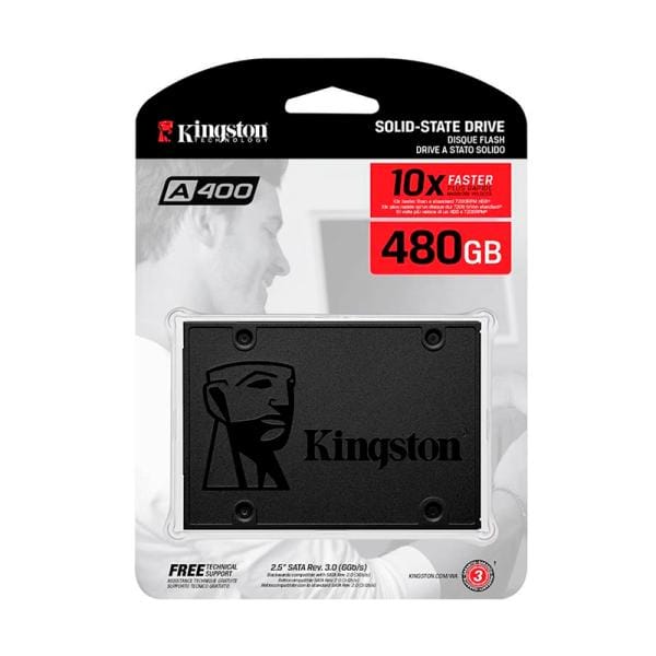 SSD Kingston A400 480GB SATA III 2.5″