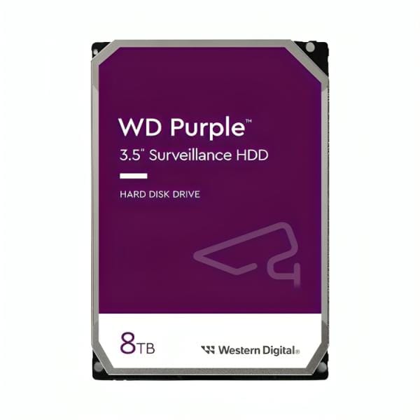 Disco Duro 8TB WD Purple Videovigilancia 24/7