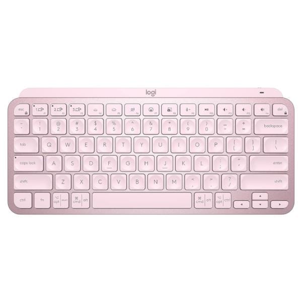 Teclado Logitech MX Keys Mini Inalámbrico Rosado
