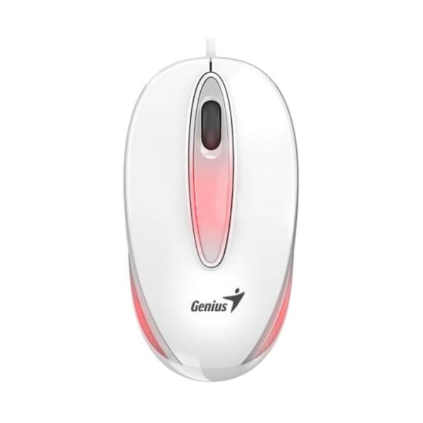 Mouse Genius RS2 DX-Mini Alámbrico 1200 DPI Blanco