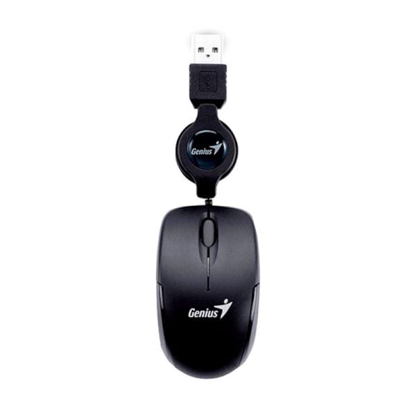 Mouse Genius RS2 Micro Traveler Portátil Negro