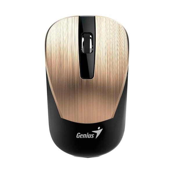 Mouse Genius RS2 NX-7015 Inalámbrico Dorado 2.4GHz