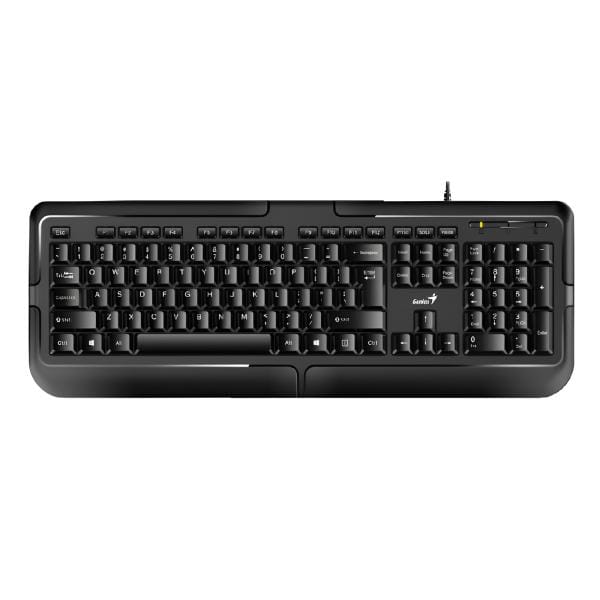 Teclado Genius KB-118 II Membrana USB Full Size Negro