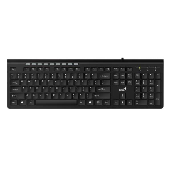 Teclado Genius SlimStar 230II Membrana USB Negro