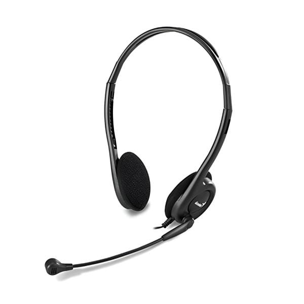 Headset Genius HS-200C Alámbrico Dual 3.5mm