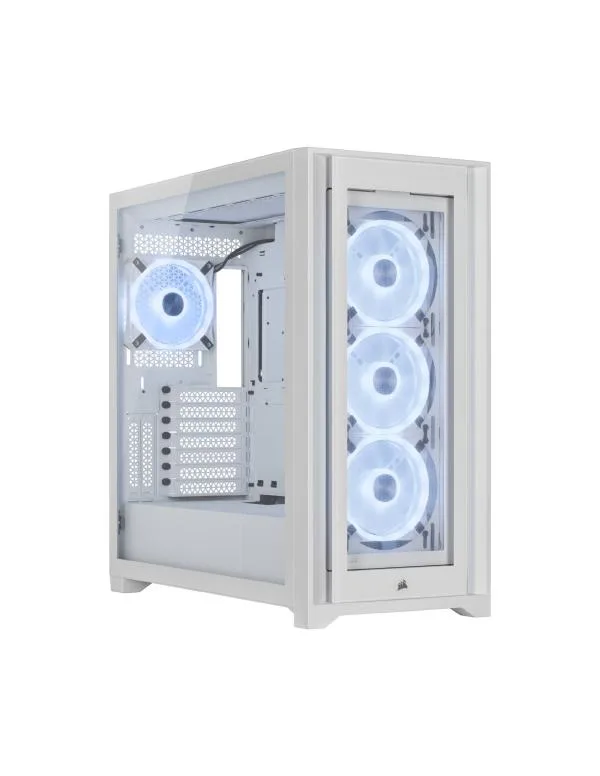 Case Gaming RGB Corsair iCUE 5000X Blanco Mid Tower