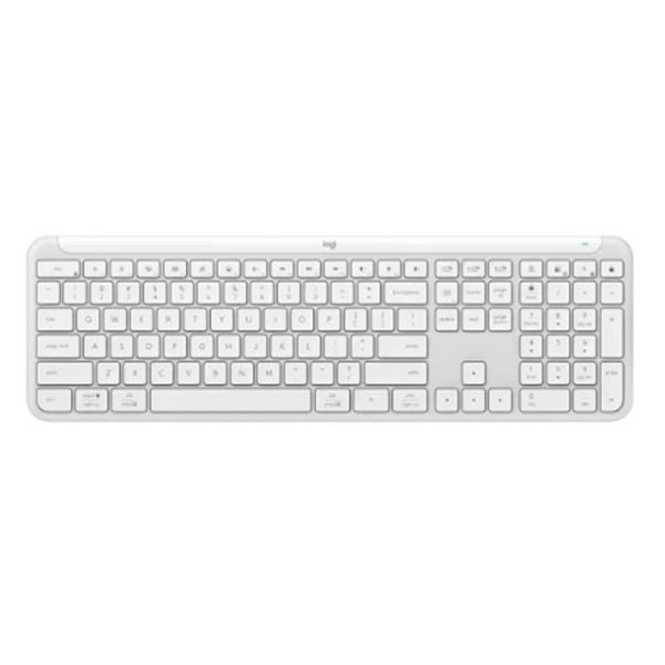 Teclado Logitech Signature Slim K950 Bluetooth Blanco