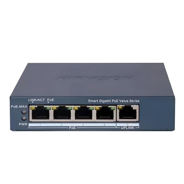 Switch Hikvision DS-3E1505P 4 Puertos PoE