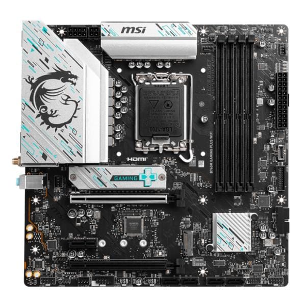 MSI B760M Gaming Plus WiFi – Tarjeta Madre DDR5
